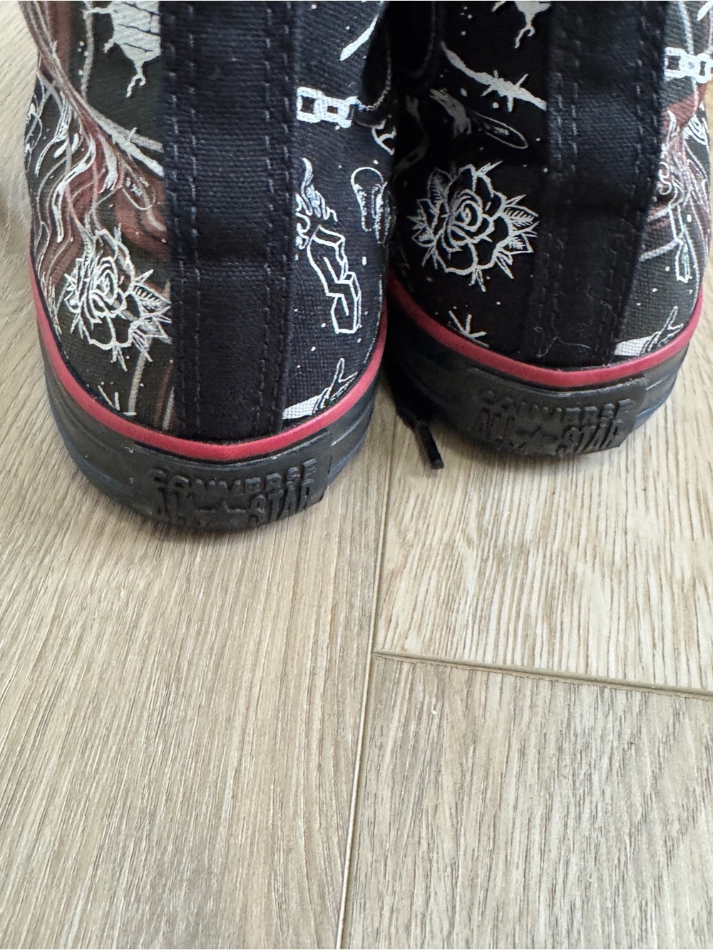 Converse Chuck Taylor Xavi Official Graphic Doodle Men's High-Top Sneakers 9.5 - Picture 4 of 8